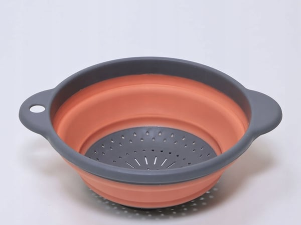Hopfällbar pastasil i silikon 23 cm