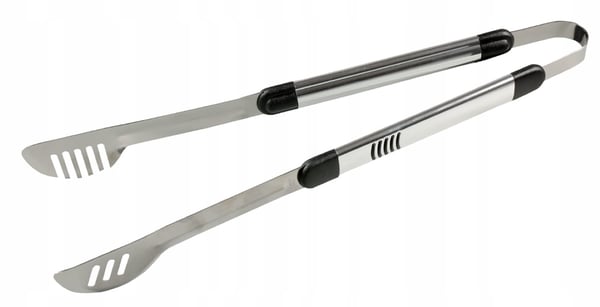 Grilltång i rostfritt stål, 49 cm, praktisk Grilltång i rostfritt stål, 49 cm, praktisk