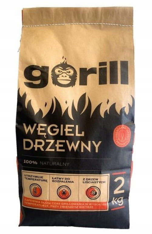 Gorill Helposti syttyvät grillihiilet 2 kg