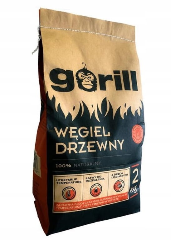 Gorill Helposti syttyvät grillihiilet 2 kg