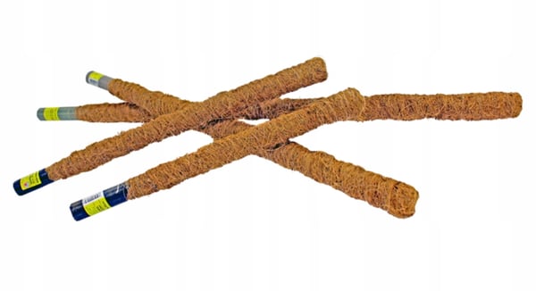 Dekorativ kokospåle, ekologiskt växtstöd, 120 cm