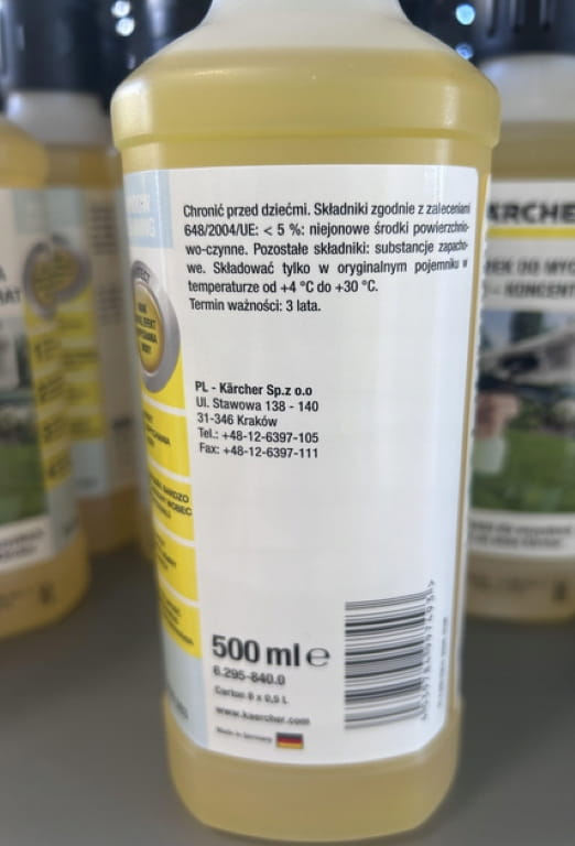 Karcher ikkunoiden ja peilien puhdistusaine 500 ml