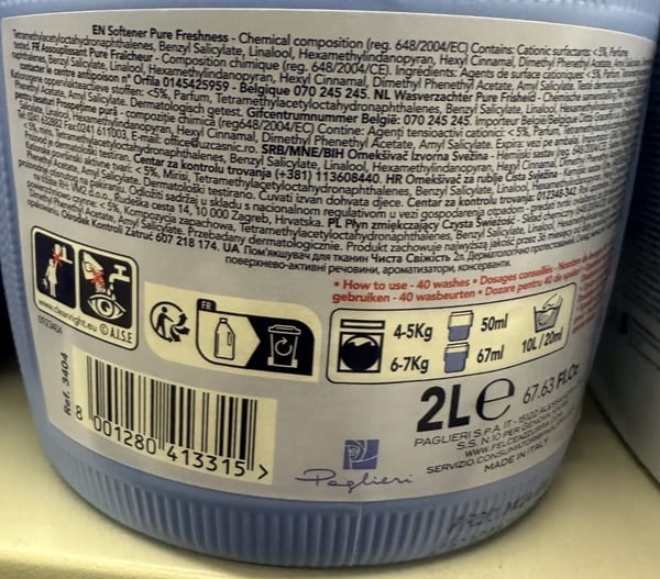 Pure Freshness Lilia 2L lyxigt intensivt sköljmedel