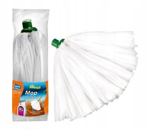 Mop remsa viskos vit superabsorberande XL