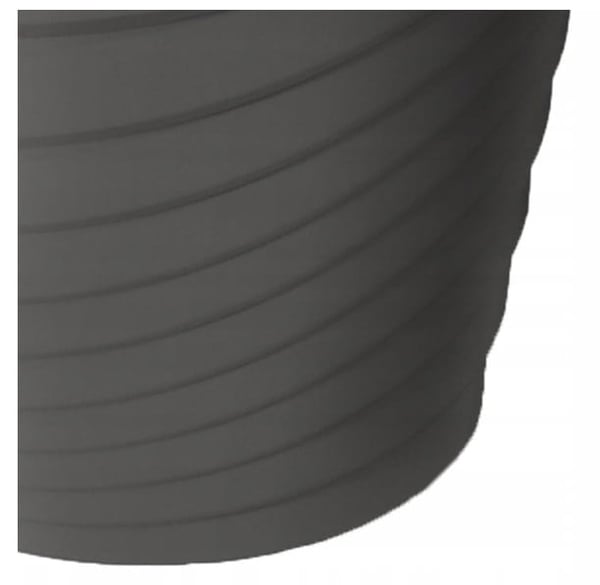 Dekorativ plastik skjuler anthracit Swing 18x16,8 cm
