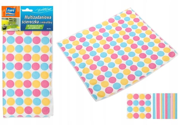 Multifunktionell mikrofiberduk 30x30 cm