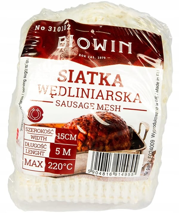 Köttnät för bakning 15 cm/5 m