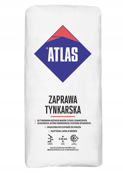 Atlas Pudsmørtel 25 kg