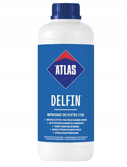 Atlas Delfin Imprægnering til fliser og fuger 1 l