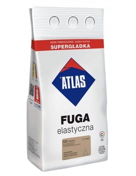 Atlas fleksibel fugemasse 3 kg beige