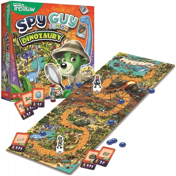 Familiebrætspil Detektiv SpyGuy Dinosaurer Treflik Familie