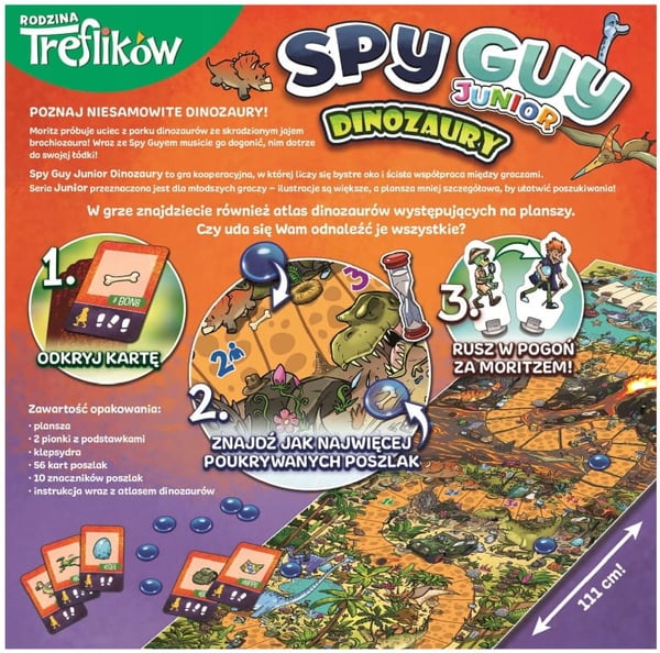 Familiebrætspil Detektiv SpyGuy Dinosaurer Treflik Familie