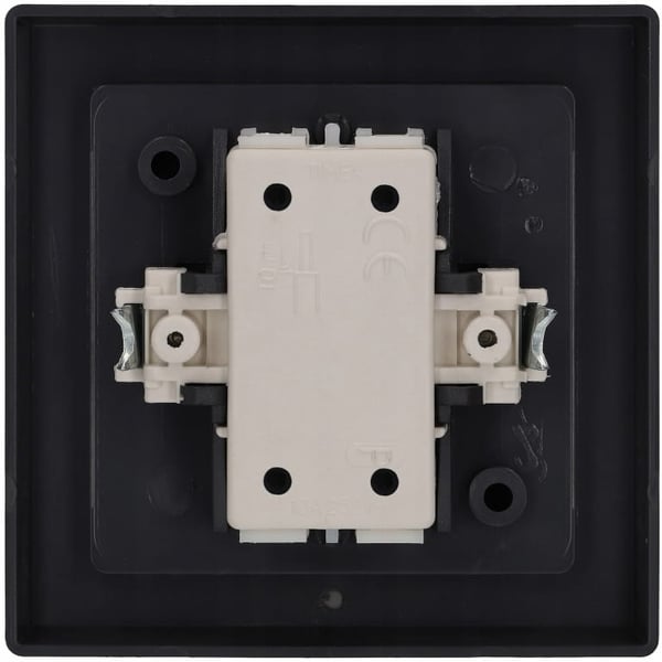 1-polet afbryder 7x7cm Enkelt indbygget afbryder Matsort