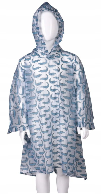 Lasten sadetakki, vedenpitävä poncho