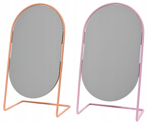 meikkipeili 15,2x26cm minimalistinen metallisella reunalla
