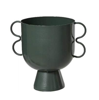 Metallinen suojus ruukulle 19x13,5x17cm Koristeellinen