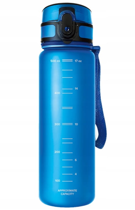 AQUAPHOR suodatuspullo + 1 suodatinkarttu vedelle 0,8 L sininen