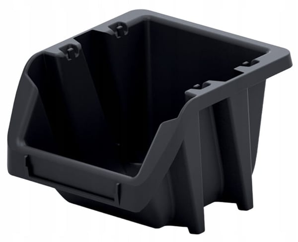 Työpajatarjotin 14,4x11,8x8,4cm työpajajärjestäjä musta