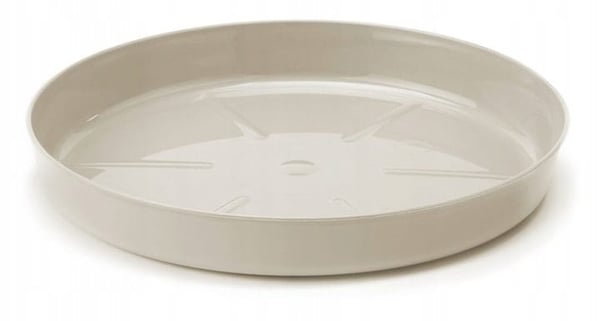 Taupe urtepotteunderkop 19,7 x 2,9 cm Plast