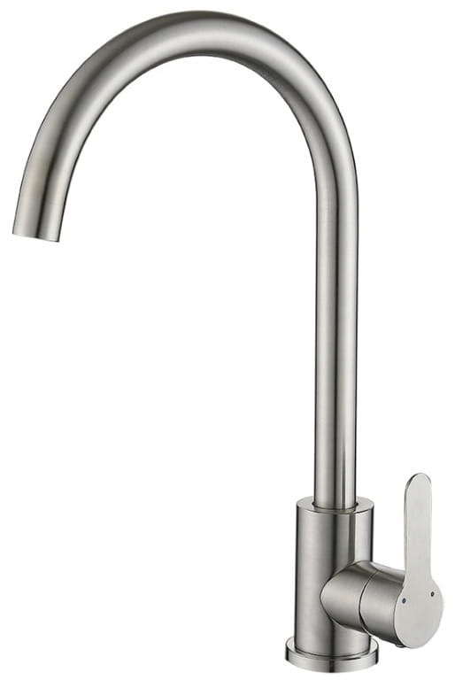 Dobbelt stålvask 80x50 med forkromet armatur og Apollo-vandlås