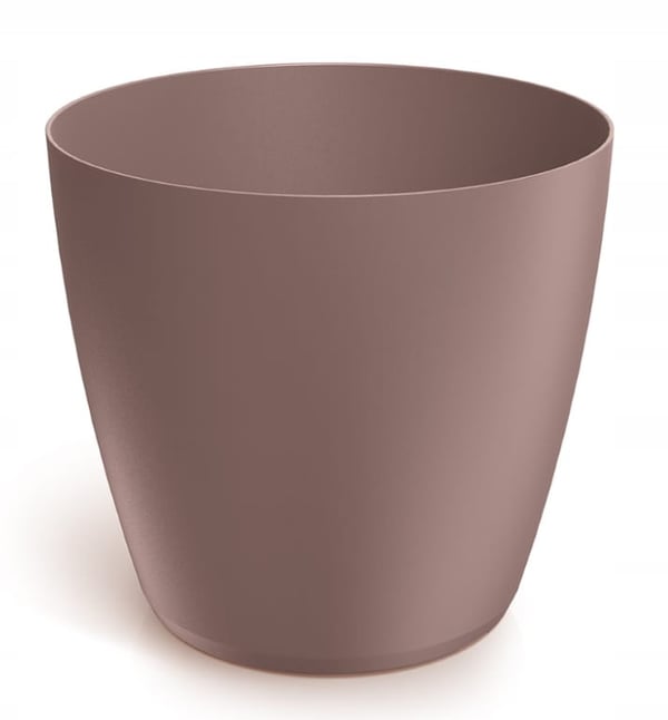 Blomsterpotte beskidt pink mat plastik 13,8x12,7 cm marsala potteovertræk glat Mate Blomsterpotte beskidt pink mat plastik 13,8x12,7 cm marsala potteovertræk glat Mate