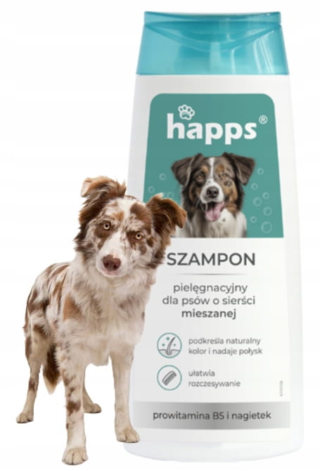 Happs schampo för hundar med blandpäls 200 ml