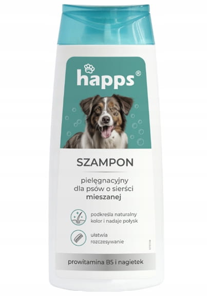 Happs schampo för hundar med blandpäls 200 ml