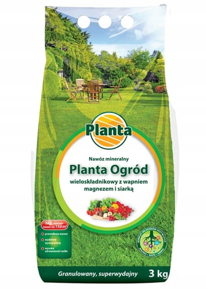 universell mineralgödsel 3kg flerkomponent granulerad
