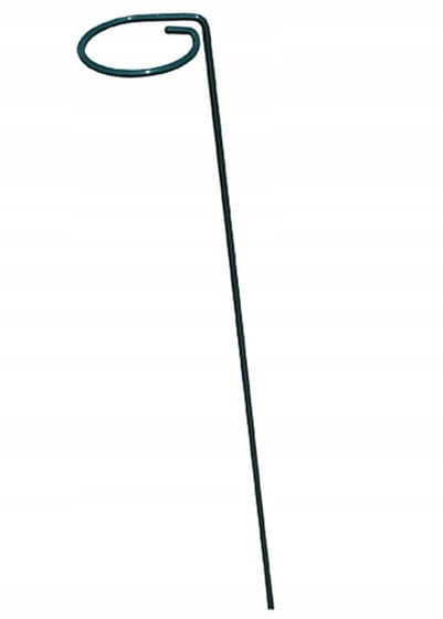 Kasvituki 3x90cm teräs, pulverimaalattu vihreä
