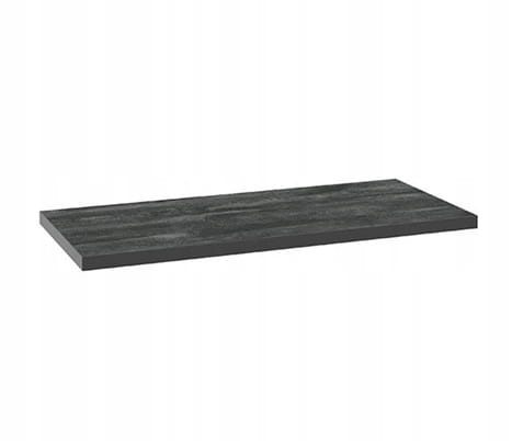 Universell badrumsbänkskiva 60x46cm Svart betonglaminerad möbelskiva