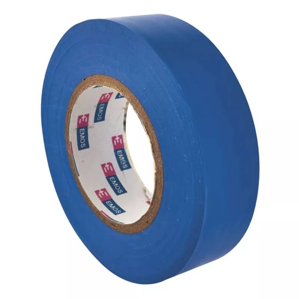 PVC kabelisoleringstape 20m / 19mm blå