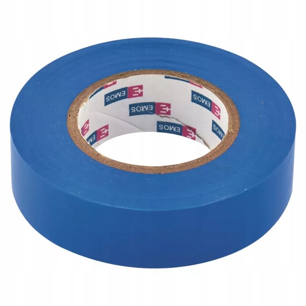 PVC kabelisoleringstape 20m / 19mm blå