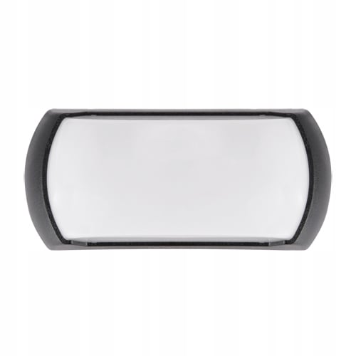 Enduro 12W LED hermetisk facadelampe, sort