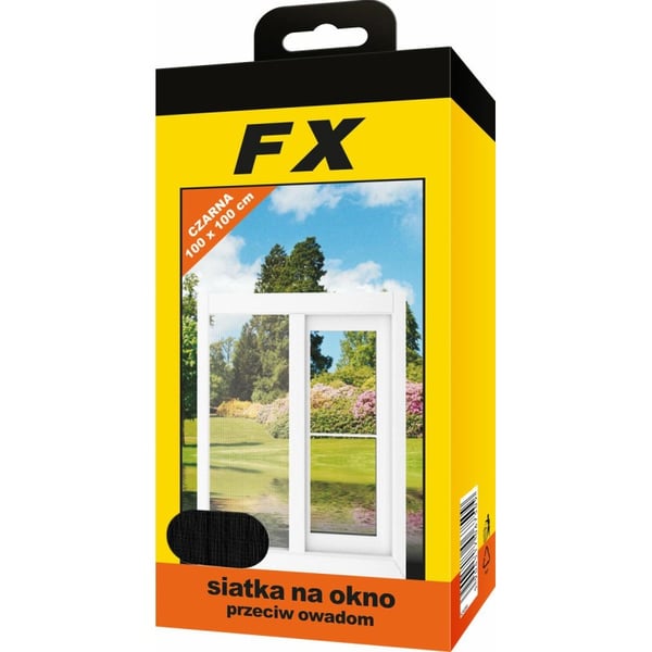 FX insektnet til vinduer 100x100 cm hvid