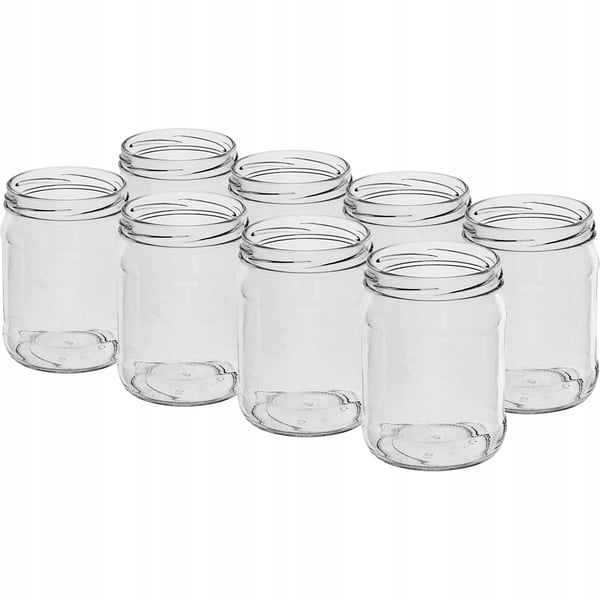 Glasburk TO 500 ml ø 82/6 - 8 stk.