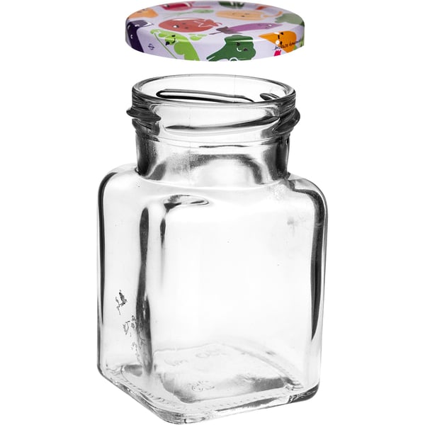 Lasipurkki korkilla TO fi53 150ml - 6 kpl
