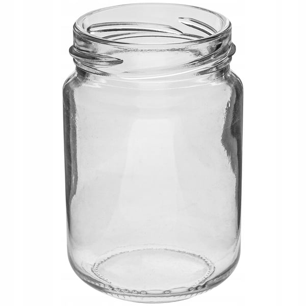 Glas krukke med låg TO diameter 53 156 ml - 6 stk