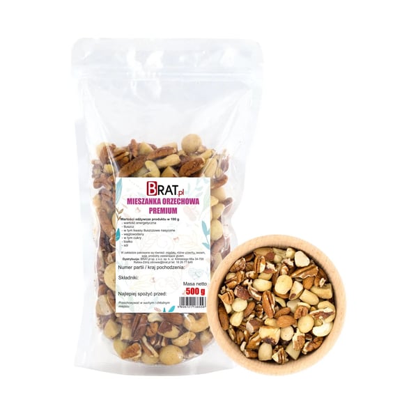 Premium-pähkinäsekoitus 500 g