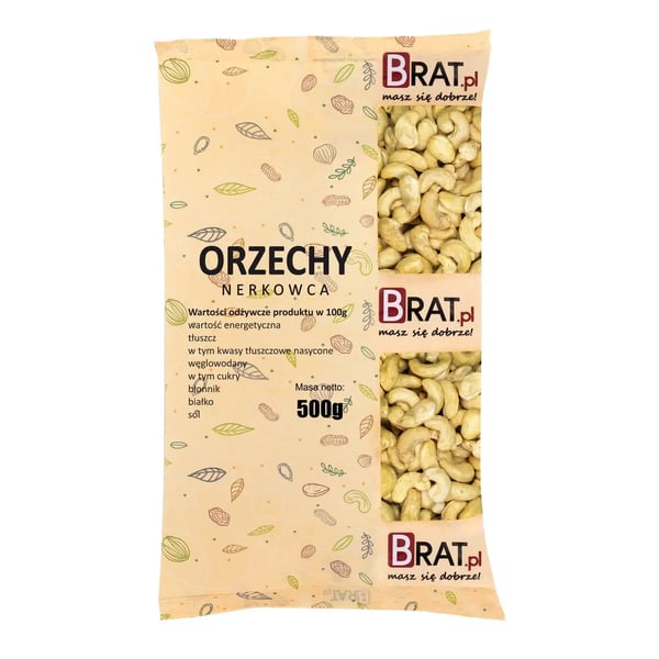 Cashewpähkinät 500 g