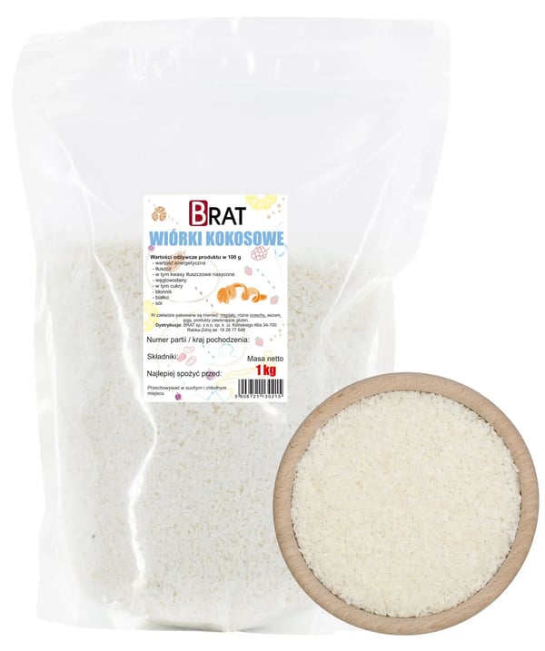Kookoshiutaleet 1 kg