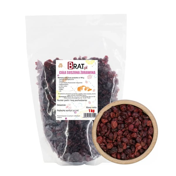 Hela puolukka 1 kg