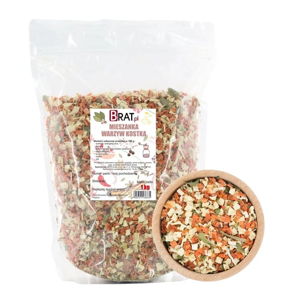 Grønsagsblandingskube 1 kg Grønsagsblandingskube 1 kg