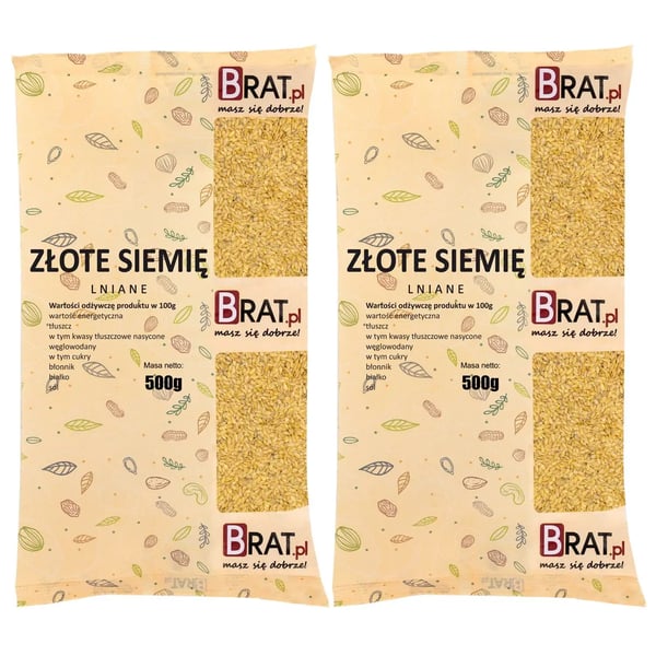 Gyllene linfrön 1 kg (2 x 500 g) Gyllene linfrön 1 kg (2 x 500 g)