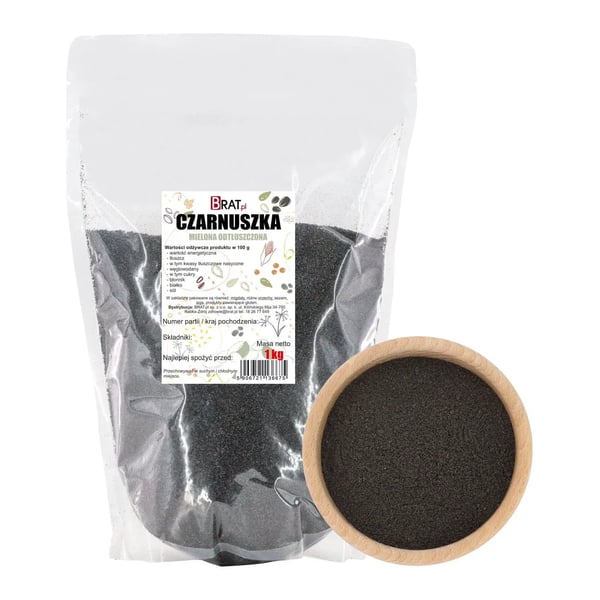 Svart malen spiskummin 1 kg