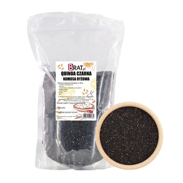 Svart quinoa 1 kg