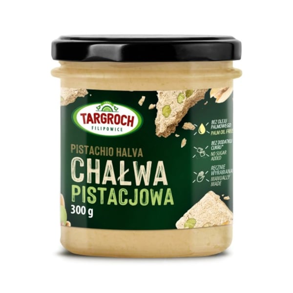 Sokeriton pistaasihalva 300g