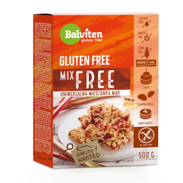 MIX free Universaali gluteeniton jauhoseos 500g
