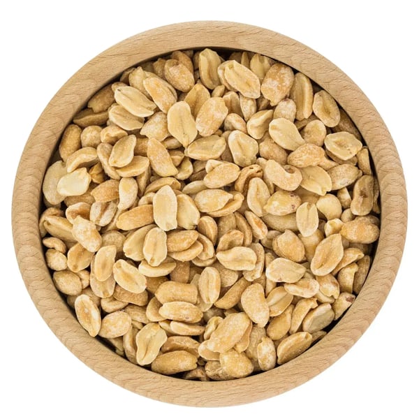 Paahdettuja suolattuja maapähkinöitä 50 g
