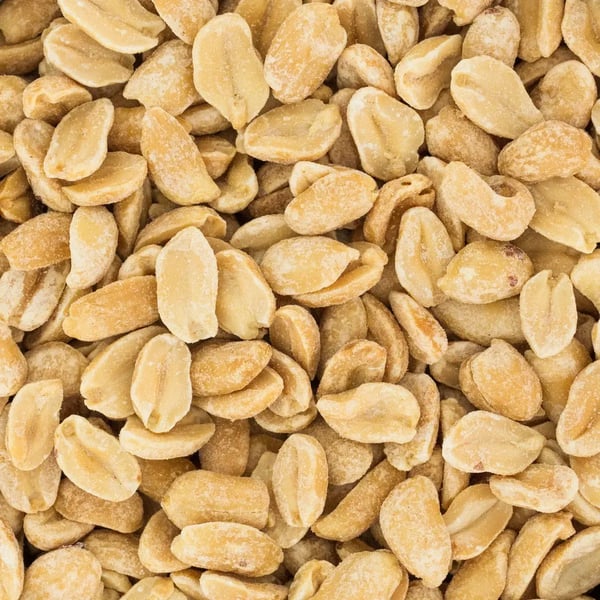 Paahdettuja suolattuja maapähkinöitä 10 x 50 g