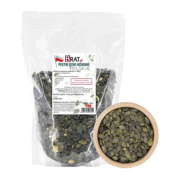 Puolalaiset kurpitsansiemenet 1 kg